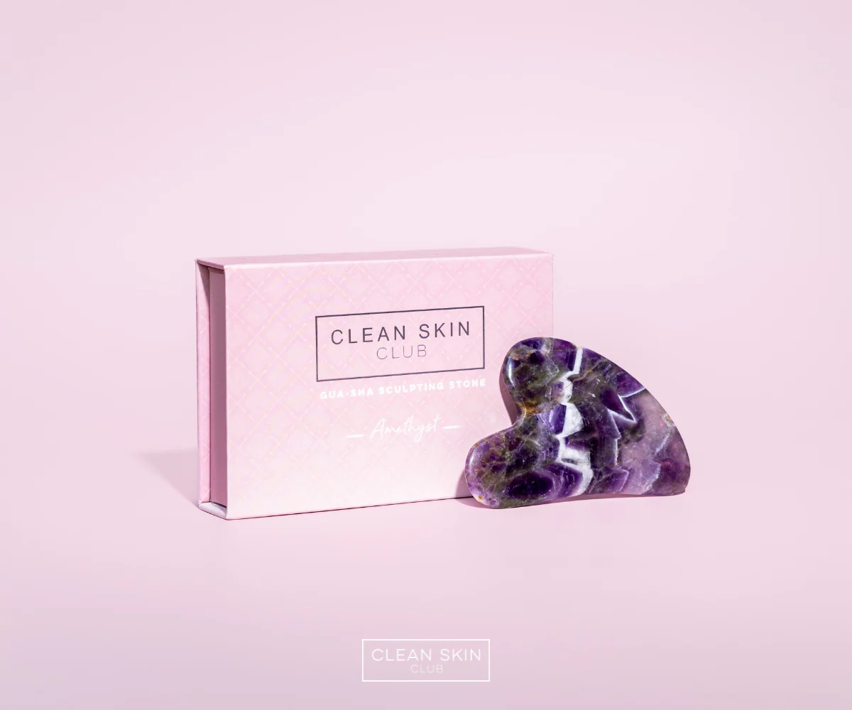 Amethyst Gua Sha Sculpting Stone - Image 4