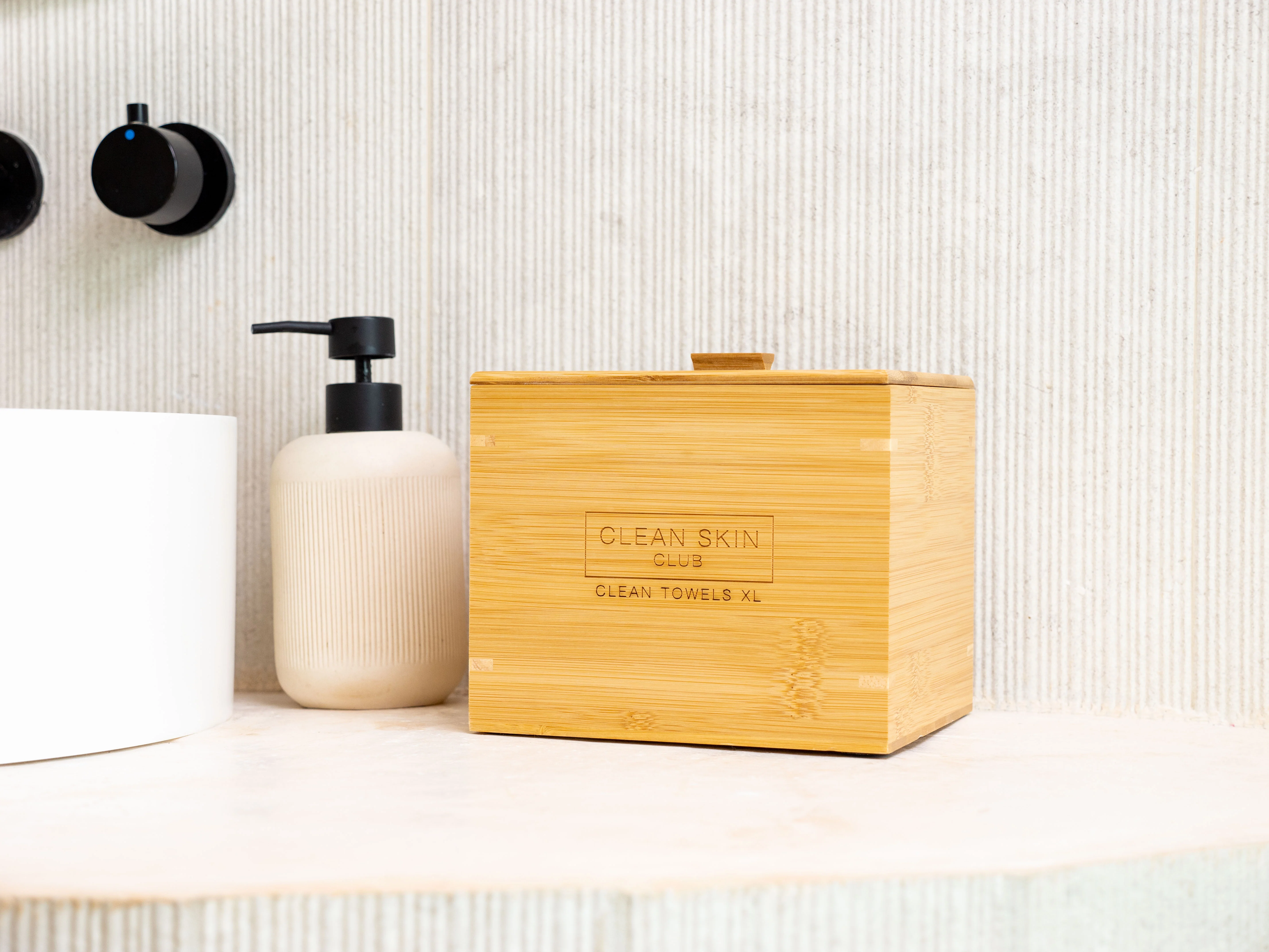 Luxe Bamboo Box with Cover - Image 3